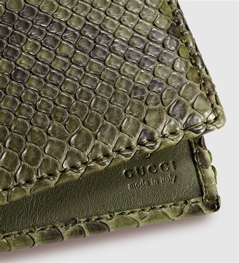 gucci mens python wallet|discount Gucci wallets for men.